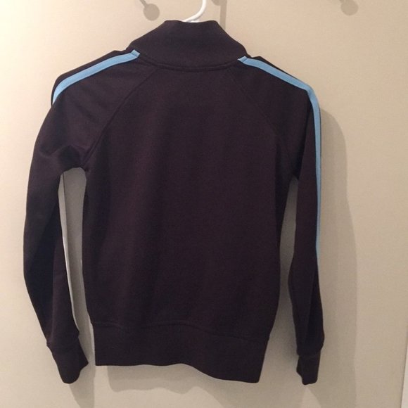 Old Navy Blazer Track Jacket Brown Stripe XSmall - Picture 4 of 4